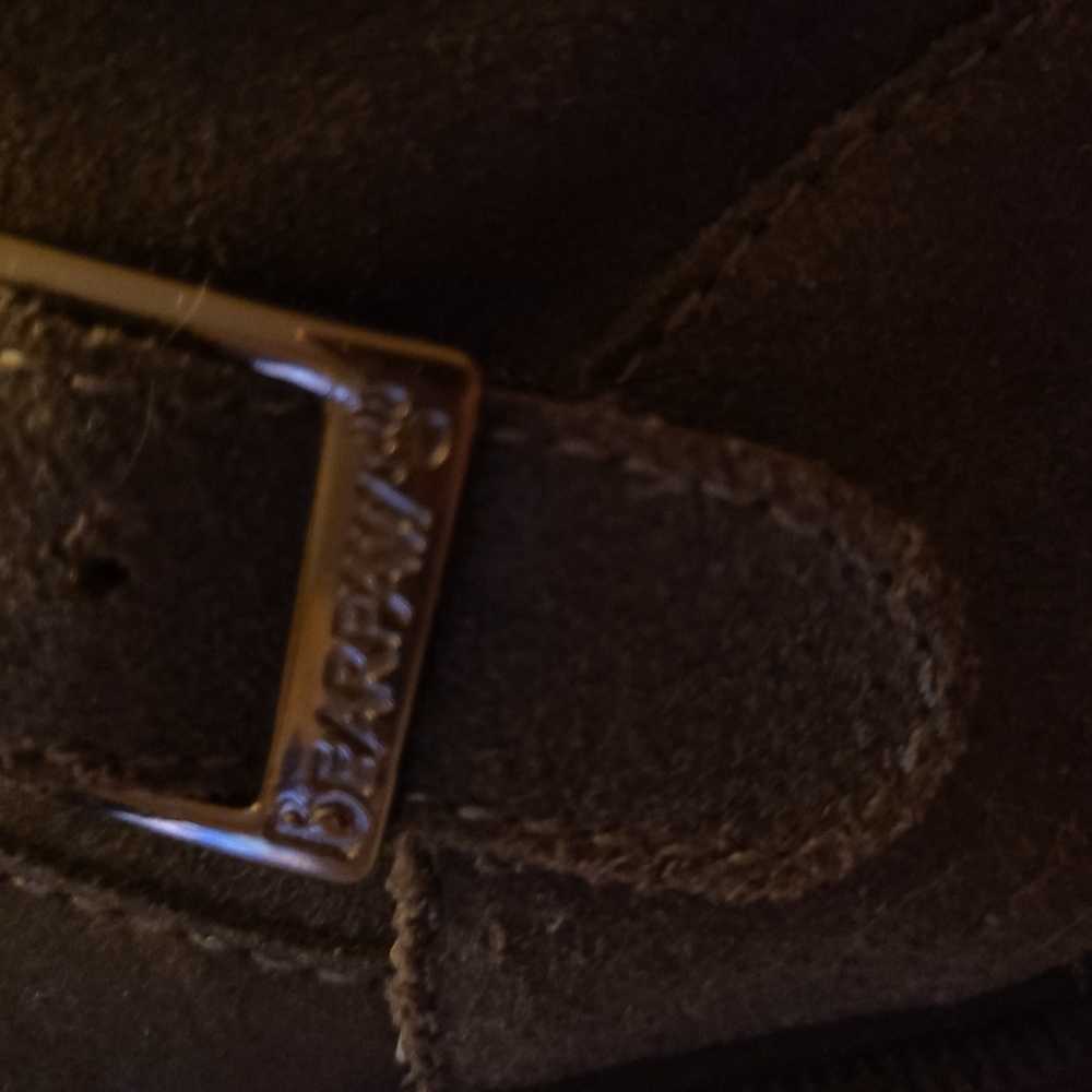 BearPaw Size 9 Gray Suede Leather Boots - Picture 13 of 13
